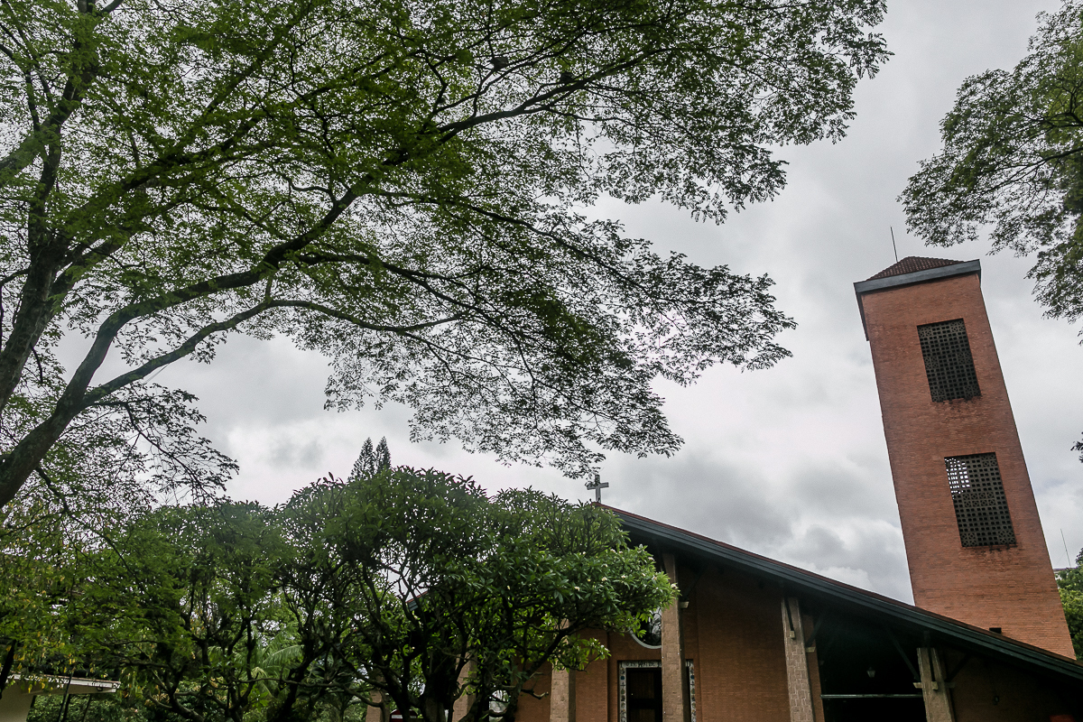 fachada da catedral anglicana de sao paulo em santo amaro