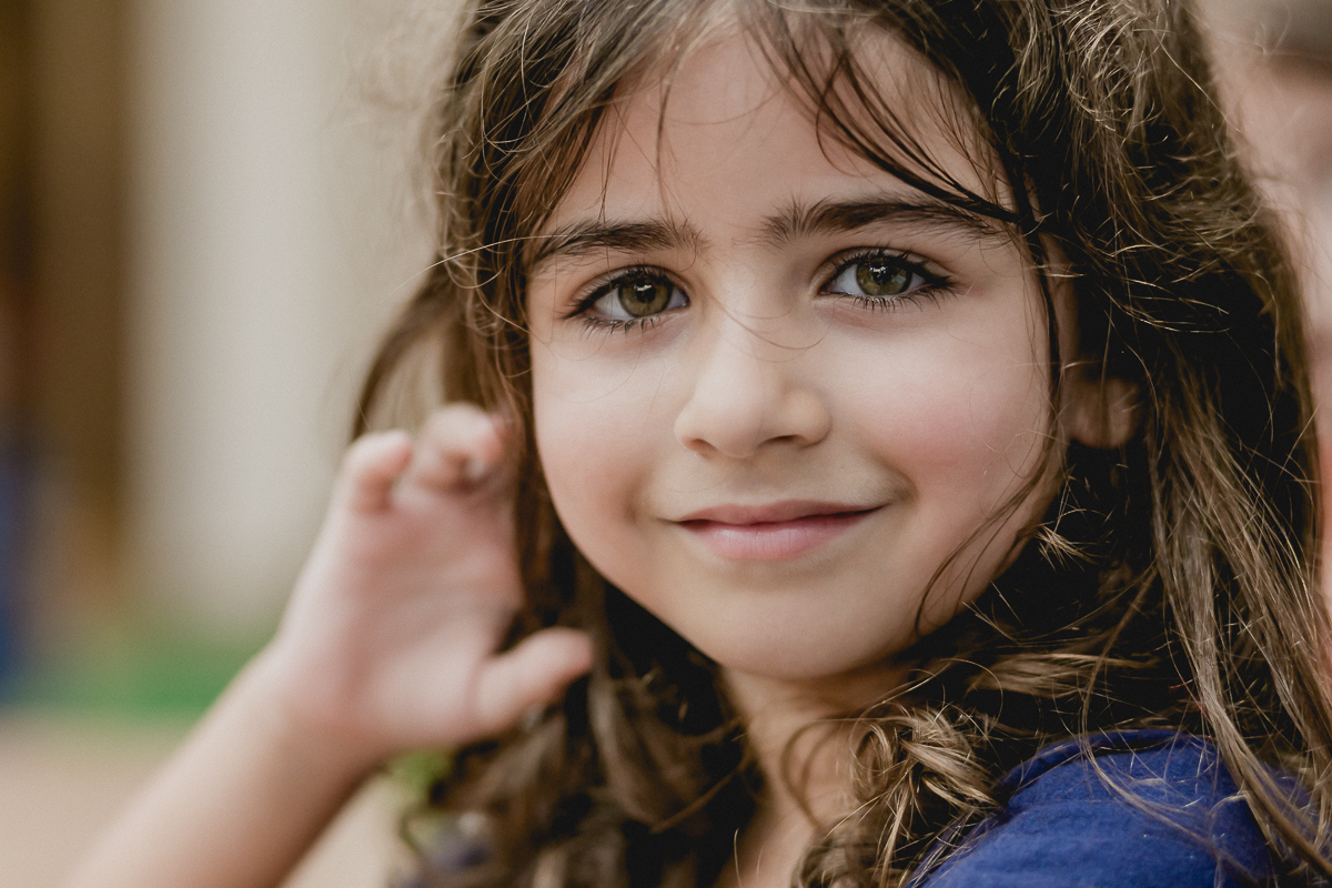 retrato da amiga dos olhos verdes