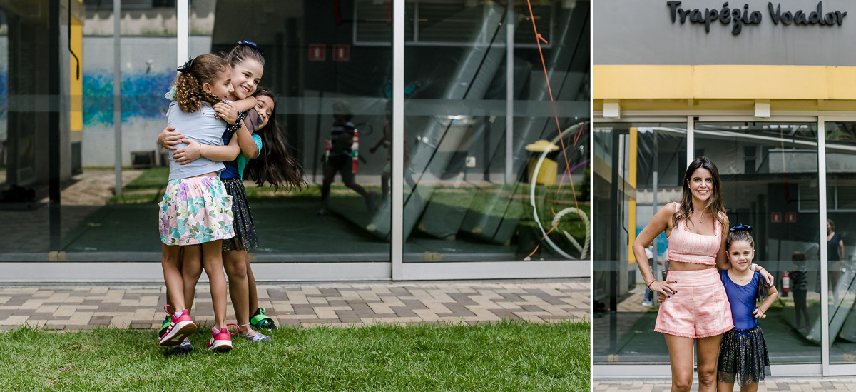 fotos do aniversário de 7 anos da Carol lá no Trapezio voador no jardim guedala zona sul sao paulo sp