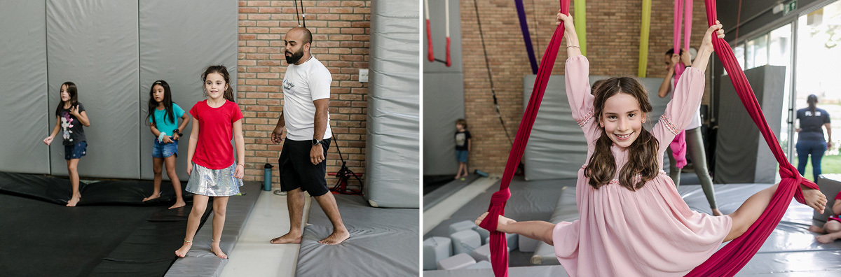 fotos do aniversário de 7 anos da Carol lá no Trapezio voador no jardim guedala zona sul sao paulo sp