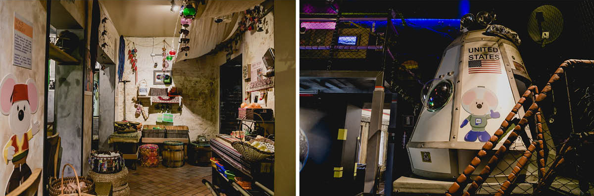 atrações para brincar no buffet miniland