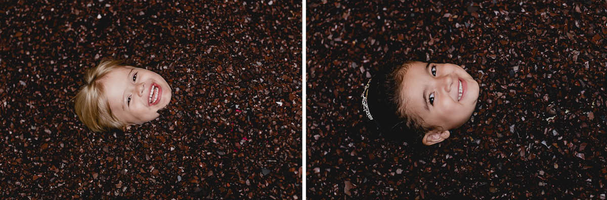 pietra e amiguinha enterradas na serragem