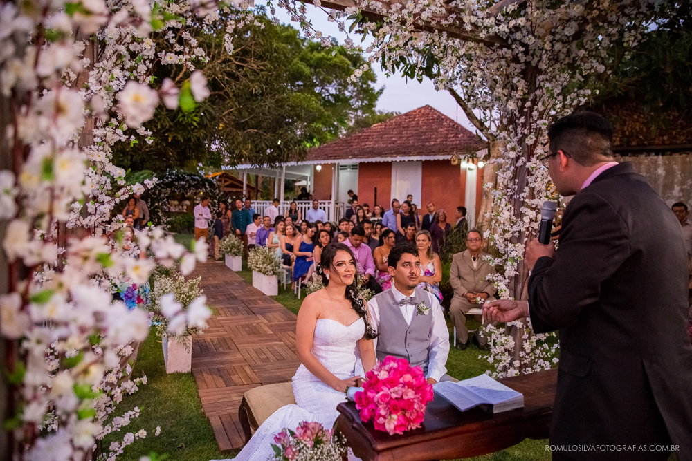 casamento gilcelle e ivan com fotos da cerimonia de dia no chalé da zuzu 