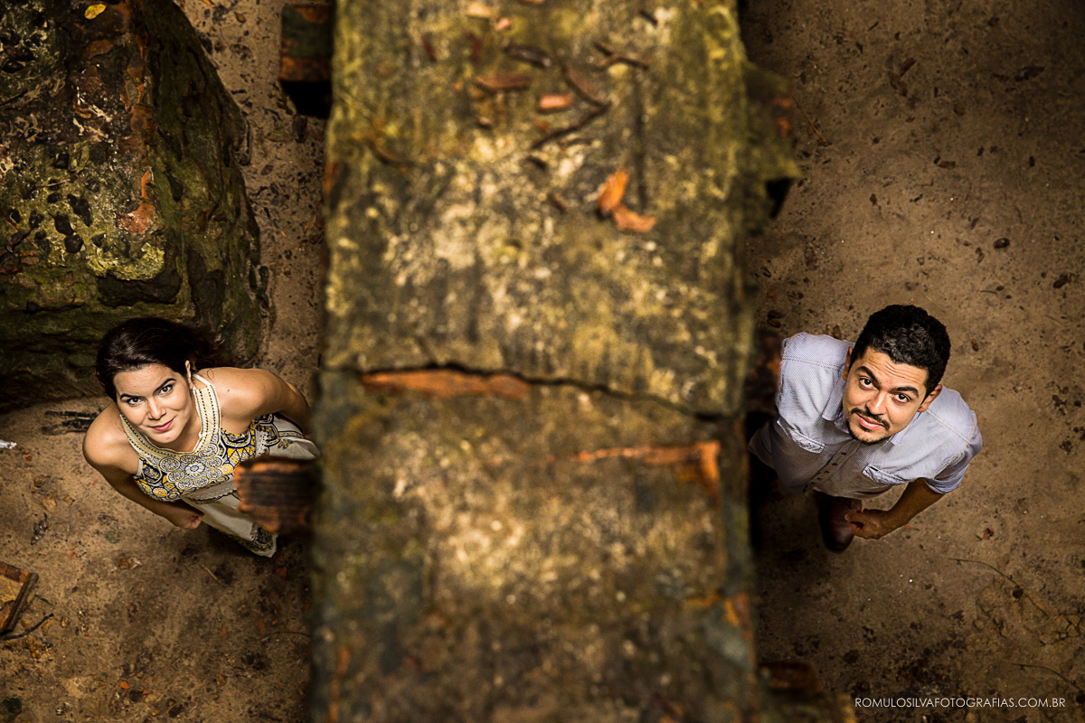 fotos criativa de ensaio pré casamento no bosque rodrigues alves em belém