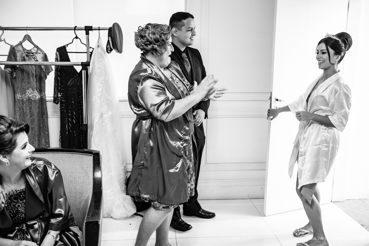 noiva espontânea no making of no salão jr fiel em belém