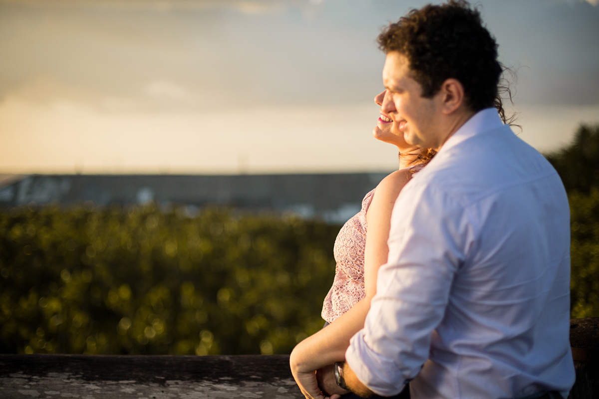 Ensaio romântico  de Gestante