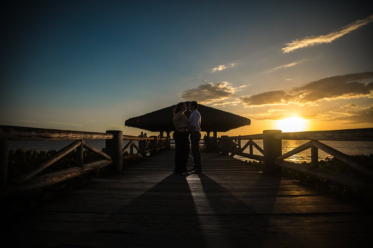 Ensaio romântico  de Gestante