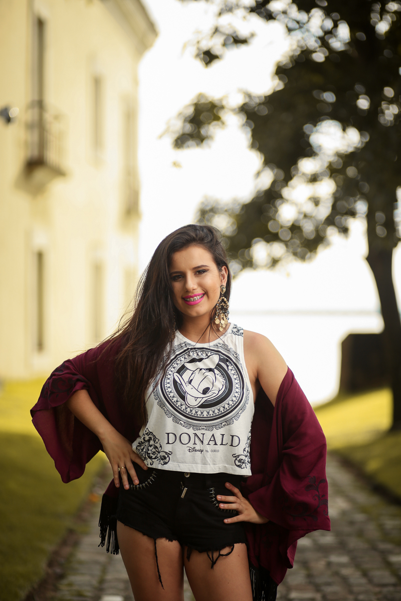 Ensaio de 15 anos da Rafaella no Forte do Castelo em Belém PA