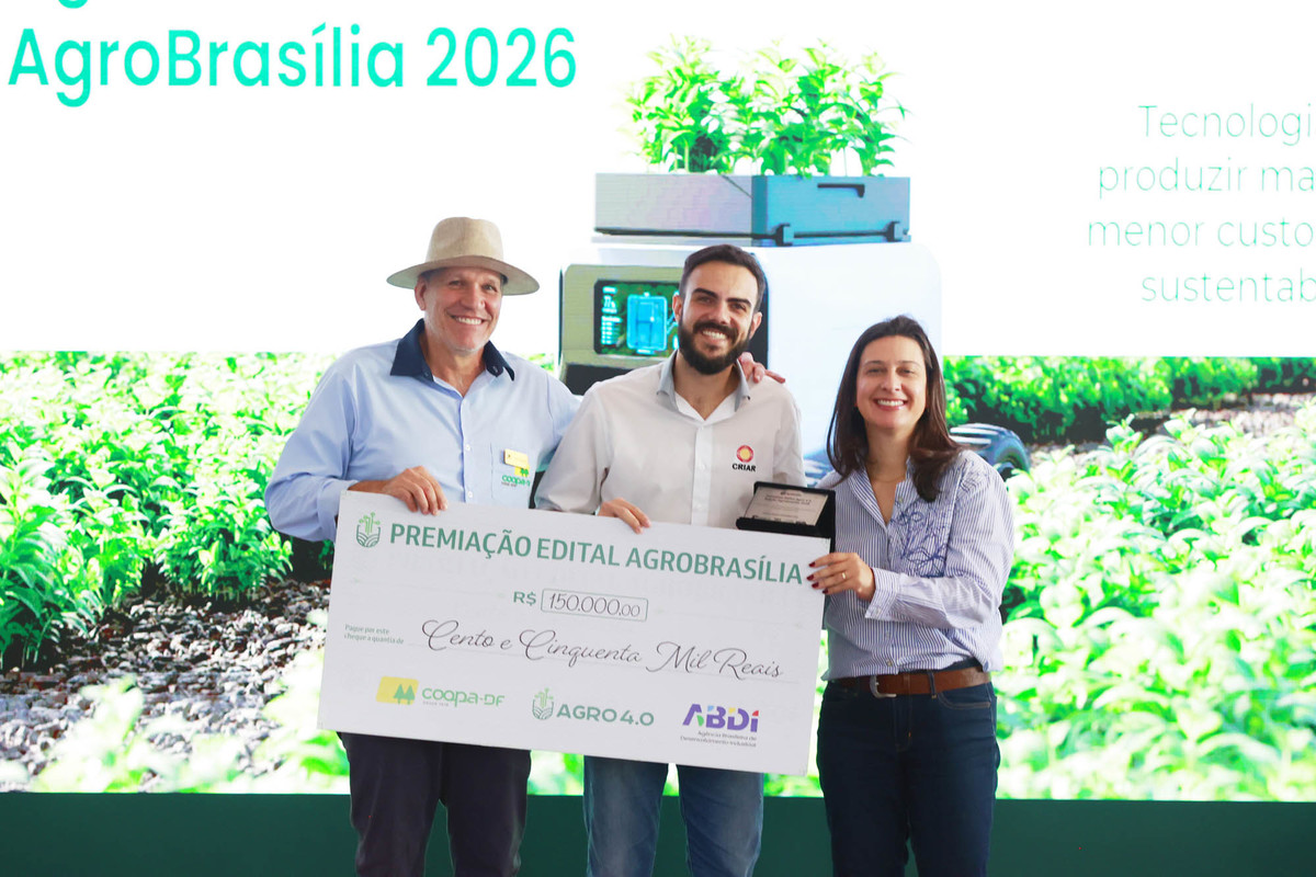Premiação do Edital AgroBrasília durante programação oficial da feira