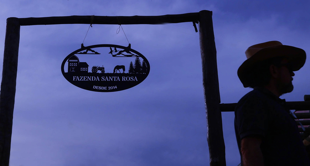 Espaço da Fazenda Santa Rosa durante a AgroBrasília 2026