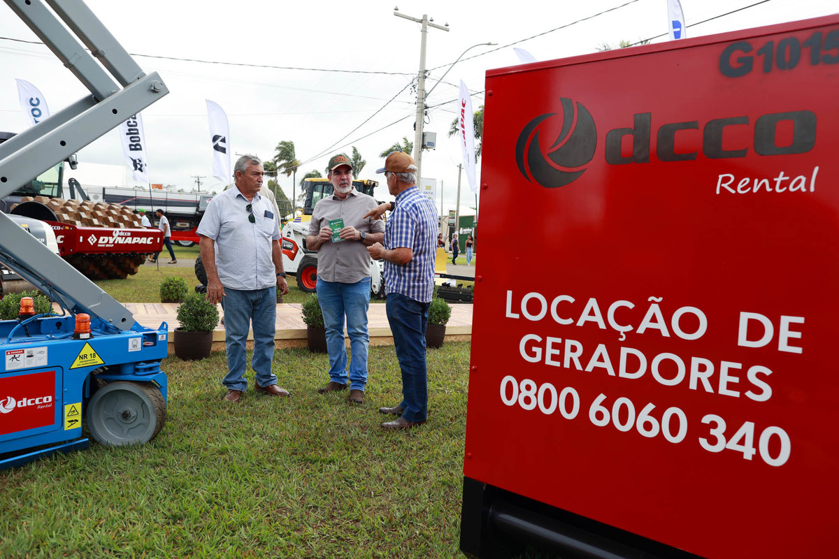 Soluções em geradores e equipamentos apresentadas na AgroBrasília 2026