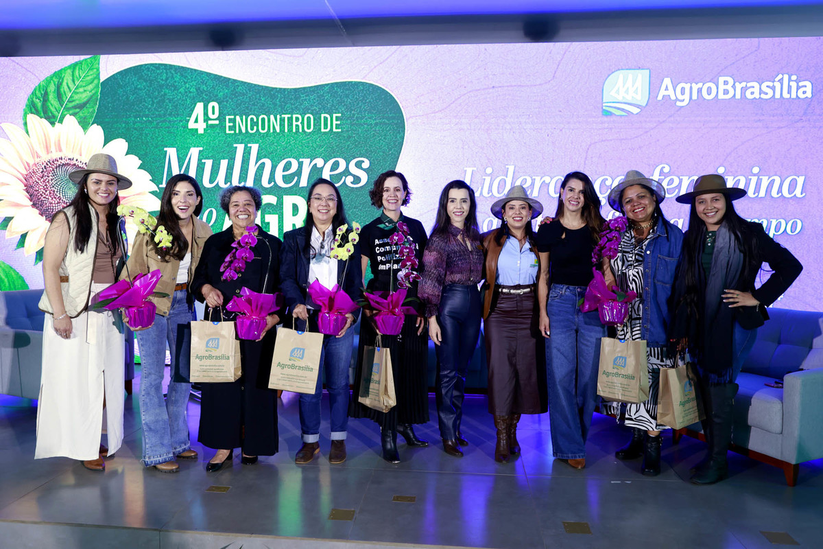 Registro institucional das participantes do Encontro de Mulheres do Agro na AgroBrasília 2026