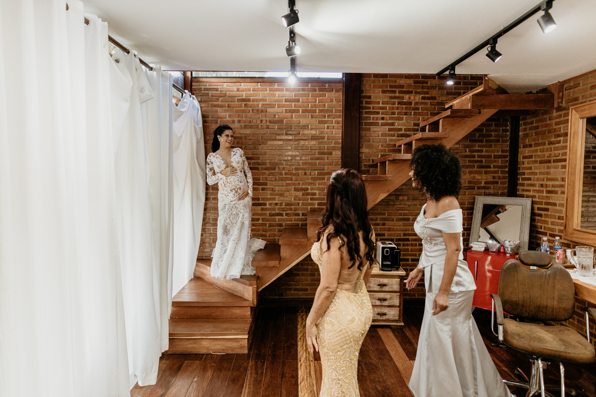 noiva mae e sogra making of