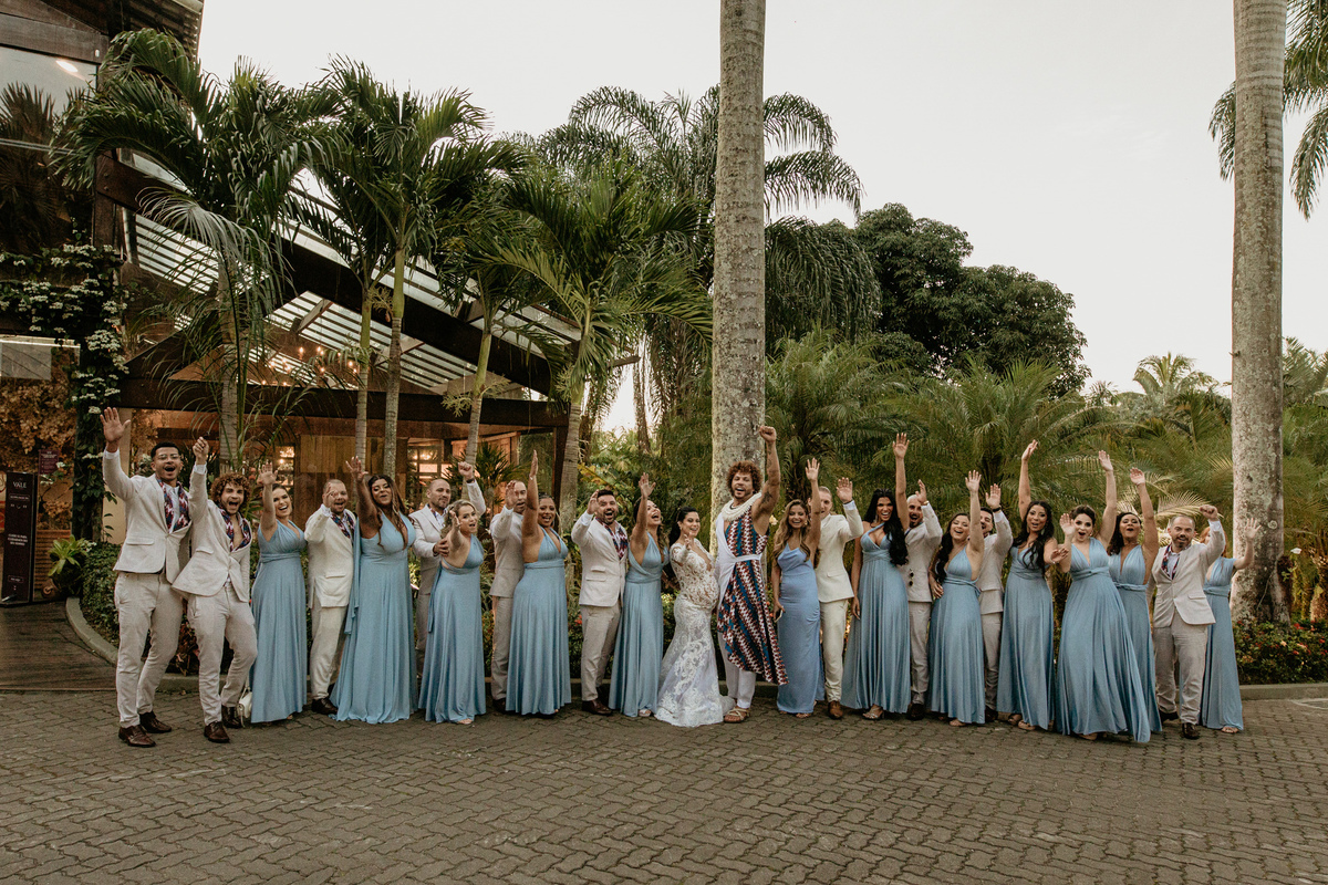 foto com todos os padrinhos