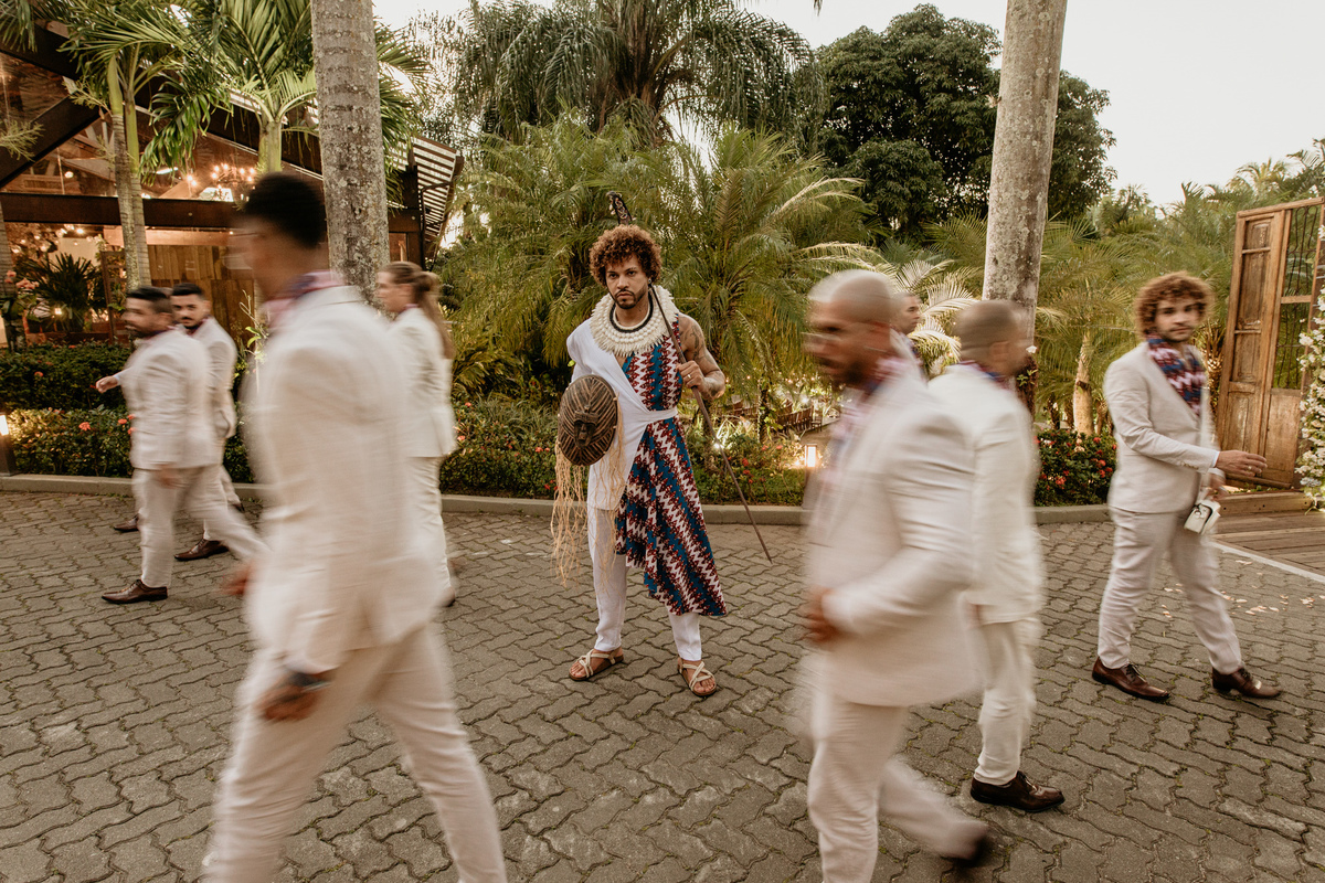 foto com o padrinhos