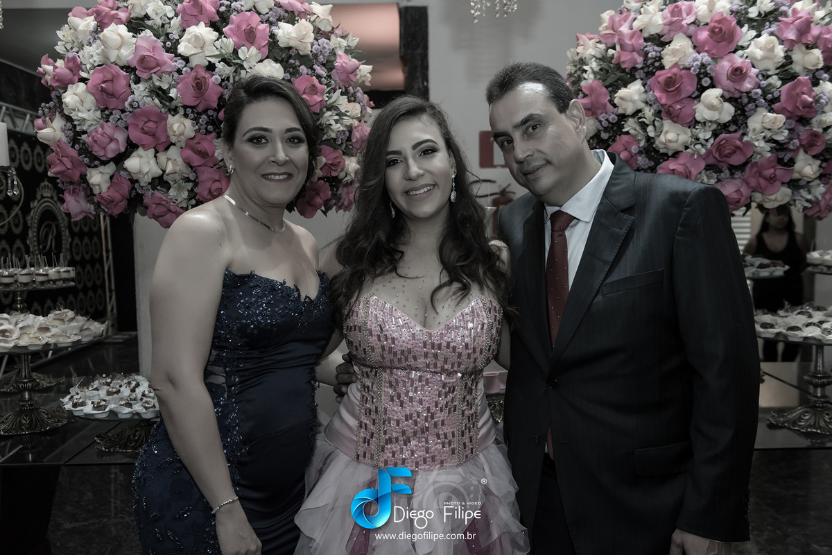 Com meus pais, meu orgulho