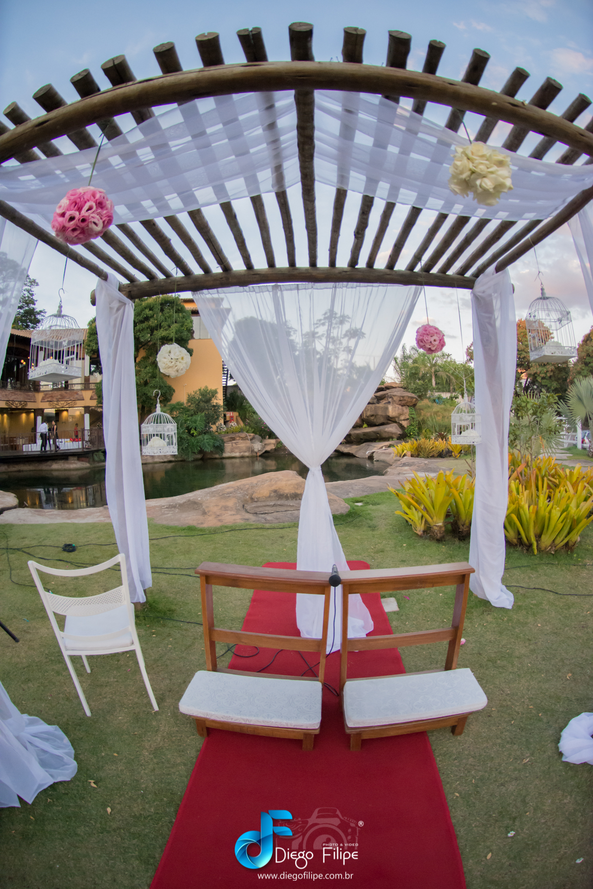 Gazebo do casamento