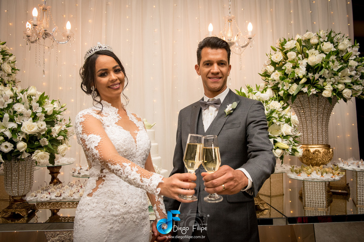 brinde dos noivos