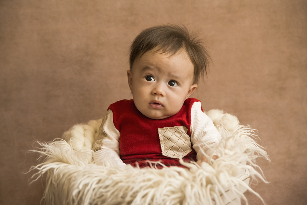 ensaio fotografico menino bebe infantil  book fotografia acompanhamento trimestral cestinha bicho de pelúcia close retrato rio de janeiro niteroi são Gonçalo