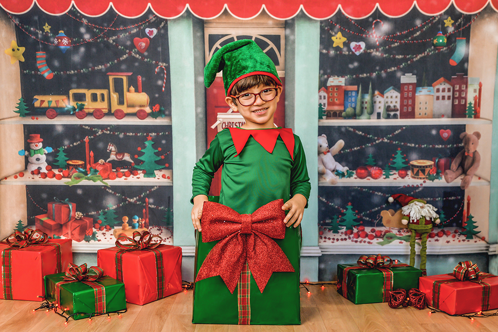 ensaio fotográfico natal bebe infantil miniensaio papai noel loja brinquedo book fotografia closes retrato rio de janeiro niteroi são Gonçalo