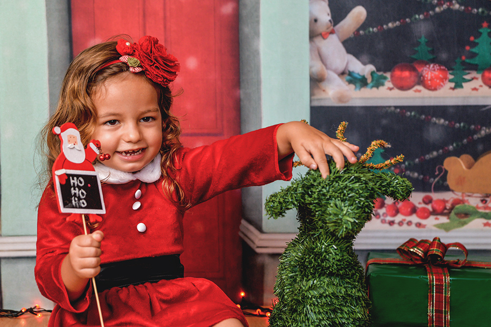 ensaio fotográfico natal bebe infantil miniensaio papai noel loja brinquedo book fotografia closes retrato rio de janeiro niteroi são Gonçalo