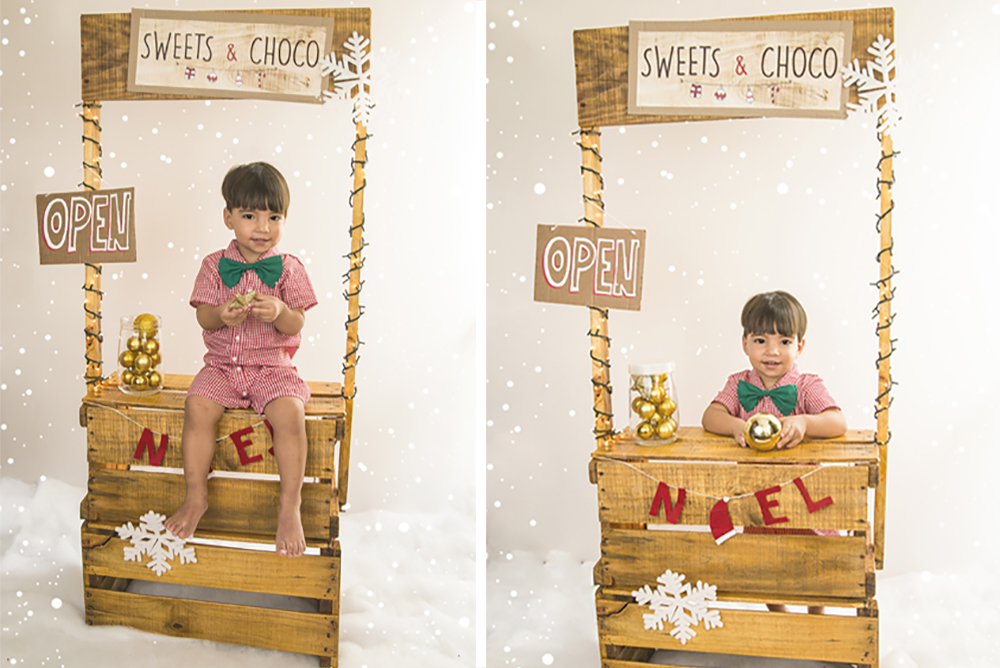 ensaio fotográfico natal bebe infantil miniensaio papai noel loja brinquedo book fotografia closes retrato rio de janeiro niteroi são Gonçalo