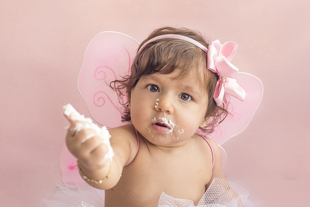 ensaio fotografico pre aniversário menina bebe infantil  book fotografia acompanhamento trimestral smash the cake bolo borboleta closes retrato flores rio de janeiro niteroi são Gonçalo