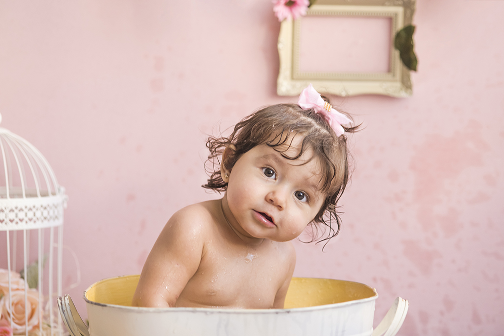 ensaio fotografico pre aniversário menina bebe infantil  book fotografia acompanhamento trimestral smash the cake bolo borboleta closes retrato flores rio de janeiro niteroi são Gonçalo
