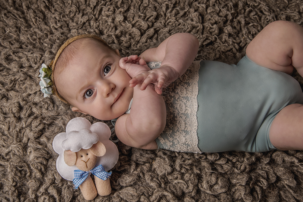 ensaio fotografico menina bebe infantil  book fotografia acompanhamento trimestral interno studio carrinho vintage retrô flores rio de janeiro niteroi são Gonçalo