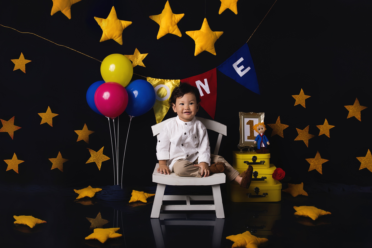 Ensaio smash the cake, ensaio bebê, fotógrafa em Niterói, smash the cake Niterói, smash the cake Rio de Janeiro, smash the cake São Goncalo, smash the cake temático, nossa casa petit, ensaio fotográfico, sessão fotográfica, pequeno principe, splash