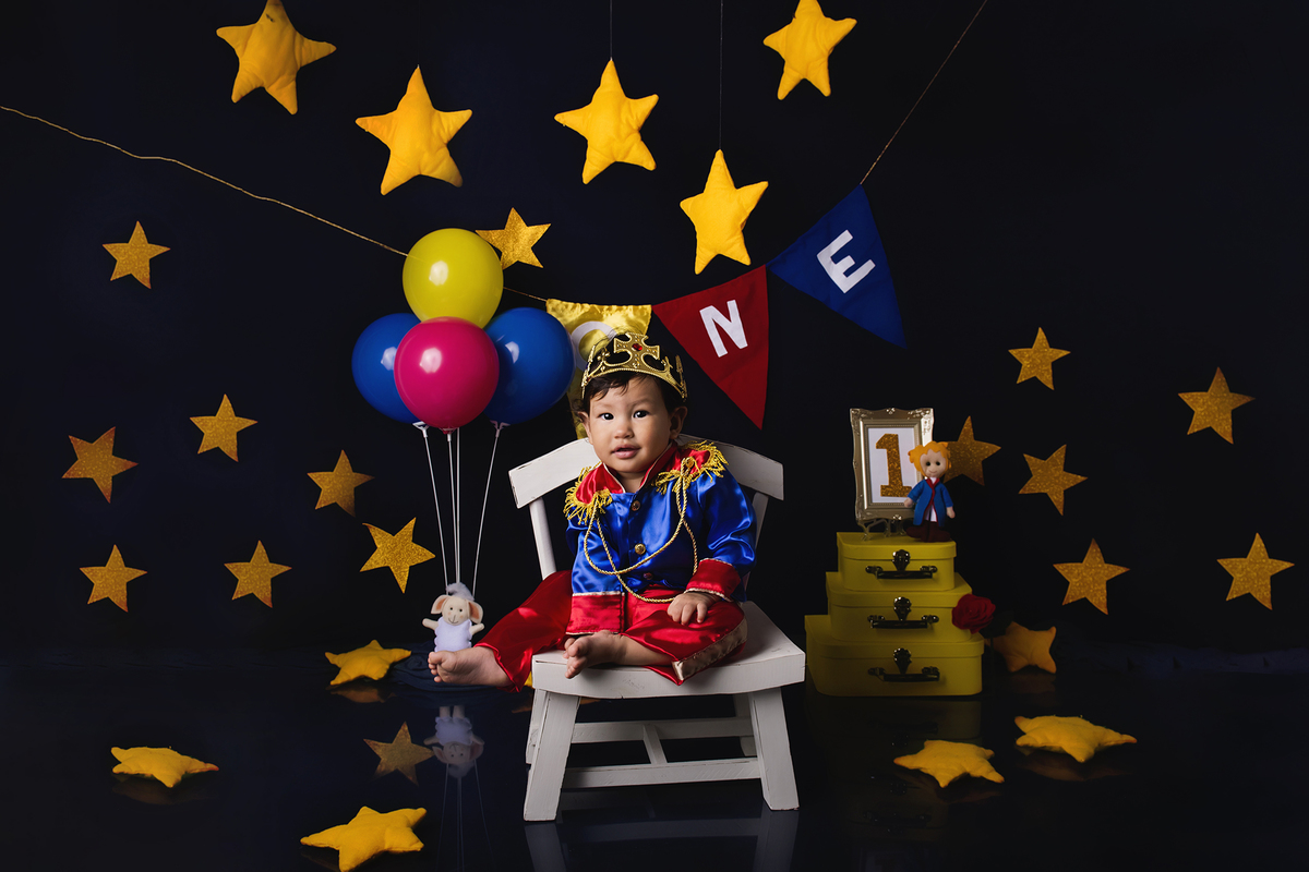 Ensaio smash the cake, ensaio bebê, fotógrafa em Niterói, smash the cake Niterói, smash the cake Rio de Janeiro, smash the cake São Goncalo, smash the cake temático, nossa casa petit, ensaio fotográfico, sessão fotográfica, pequeno principe, splash