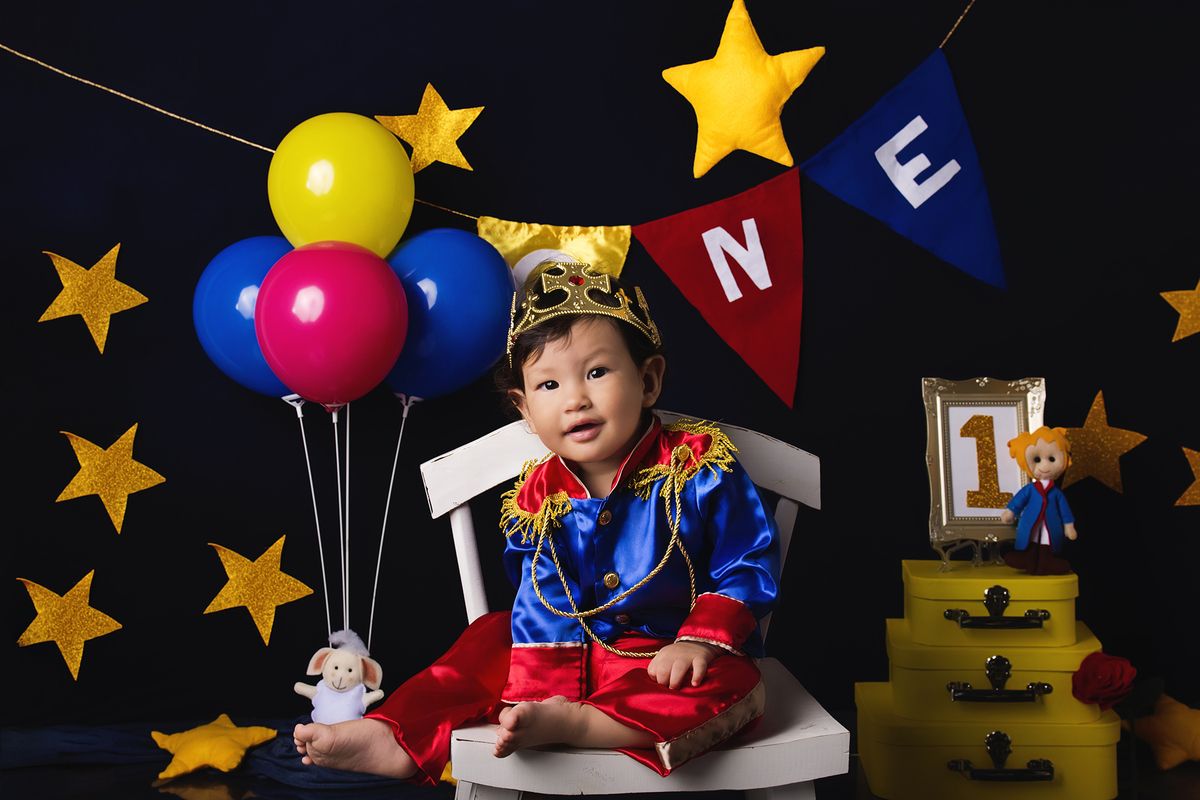 Ensaio smash the cake, ensaio bebê, fotógrafa em Niterói, smash the cake Niterói, smash the cake Rio de Janeiro, smash the cake São Goncalo, smash the cake temático, nossa casa petit, ensaio fotográfico, sessão fotográfica, pequeno principe, splash