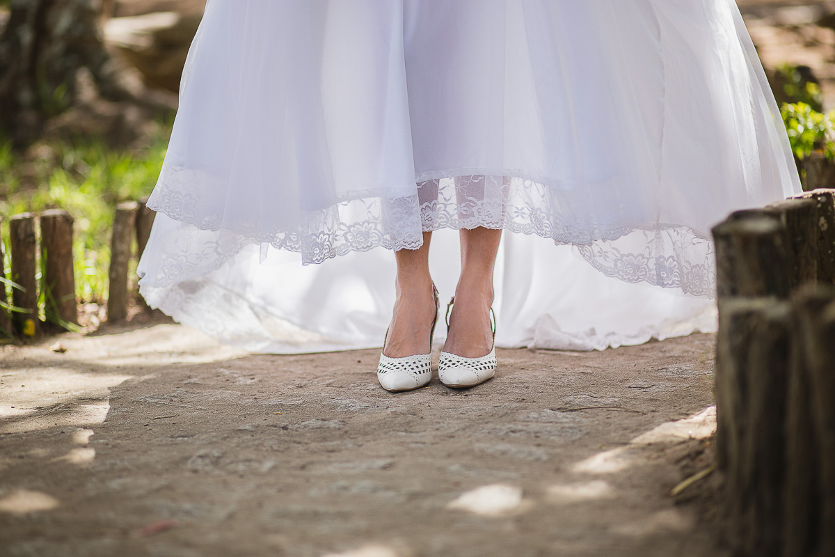 sapato de noiva