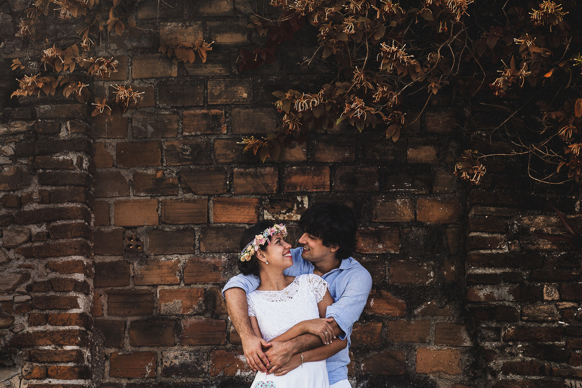 casal romântico recém casados