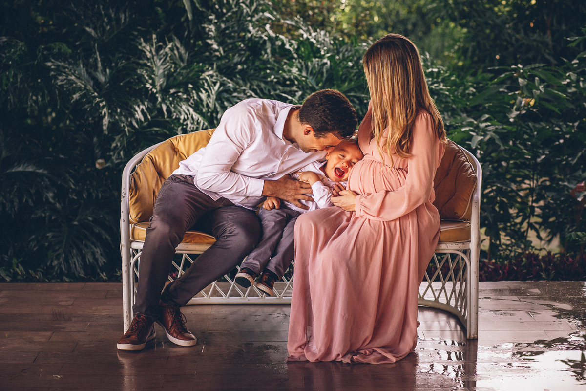 fotos de família na chácara.