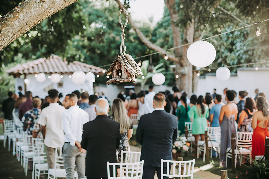casamento ao ar livre