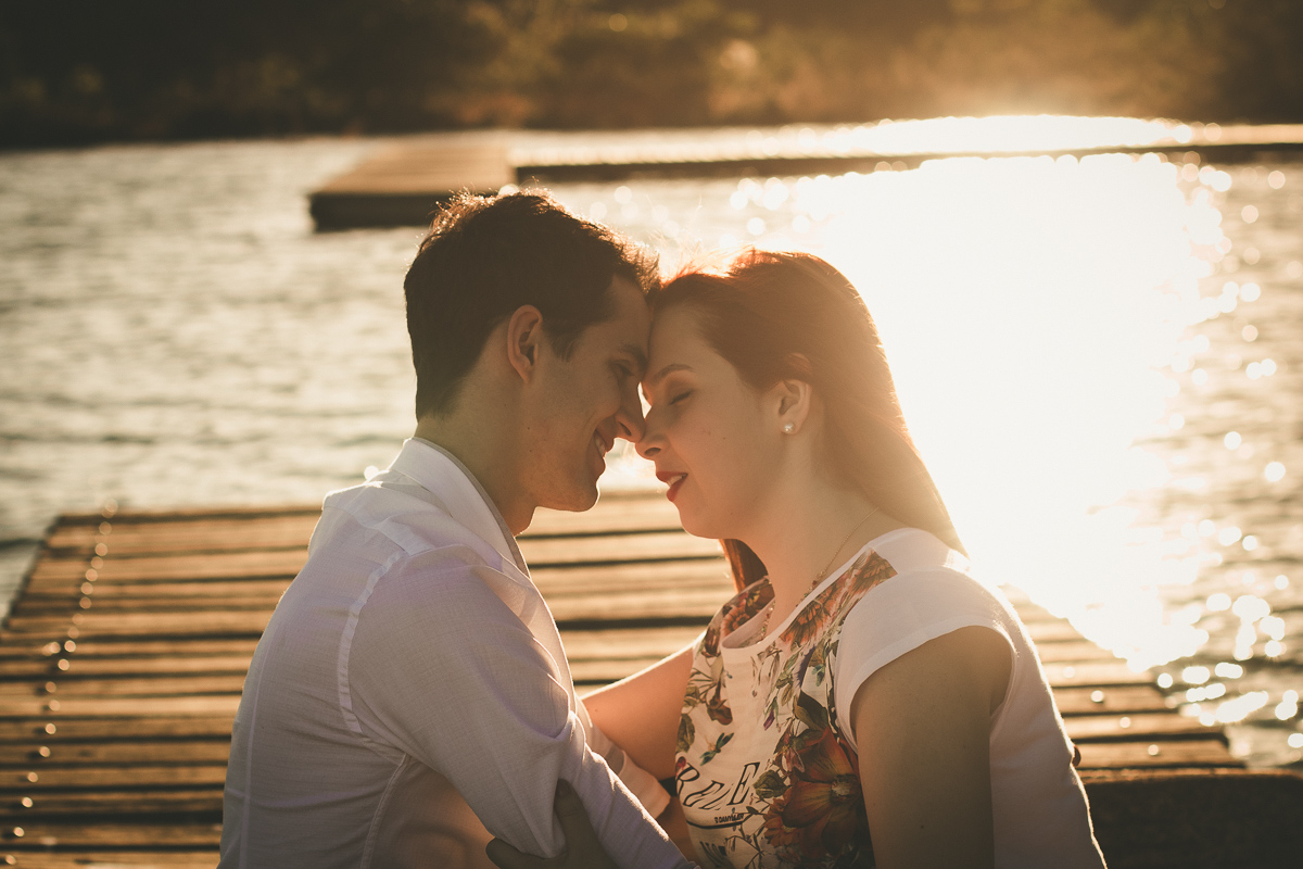 ensaio romantico de presente
