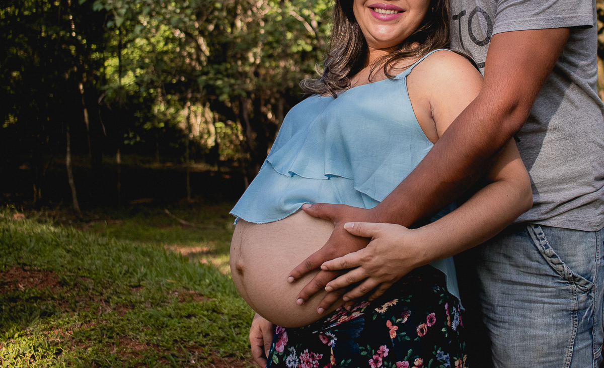 Gestante parque olhos d'agua