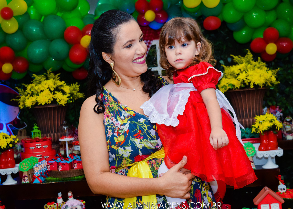 festa de 1 ano decoração chapeuzinho vermelho fotos alan lira