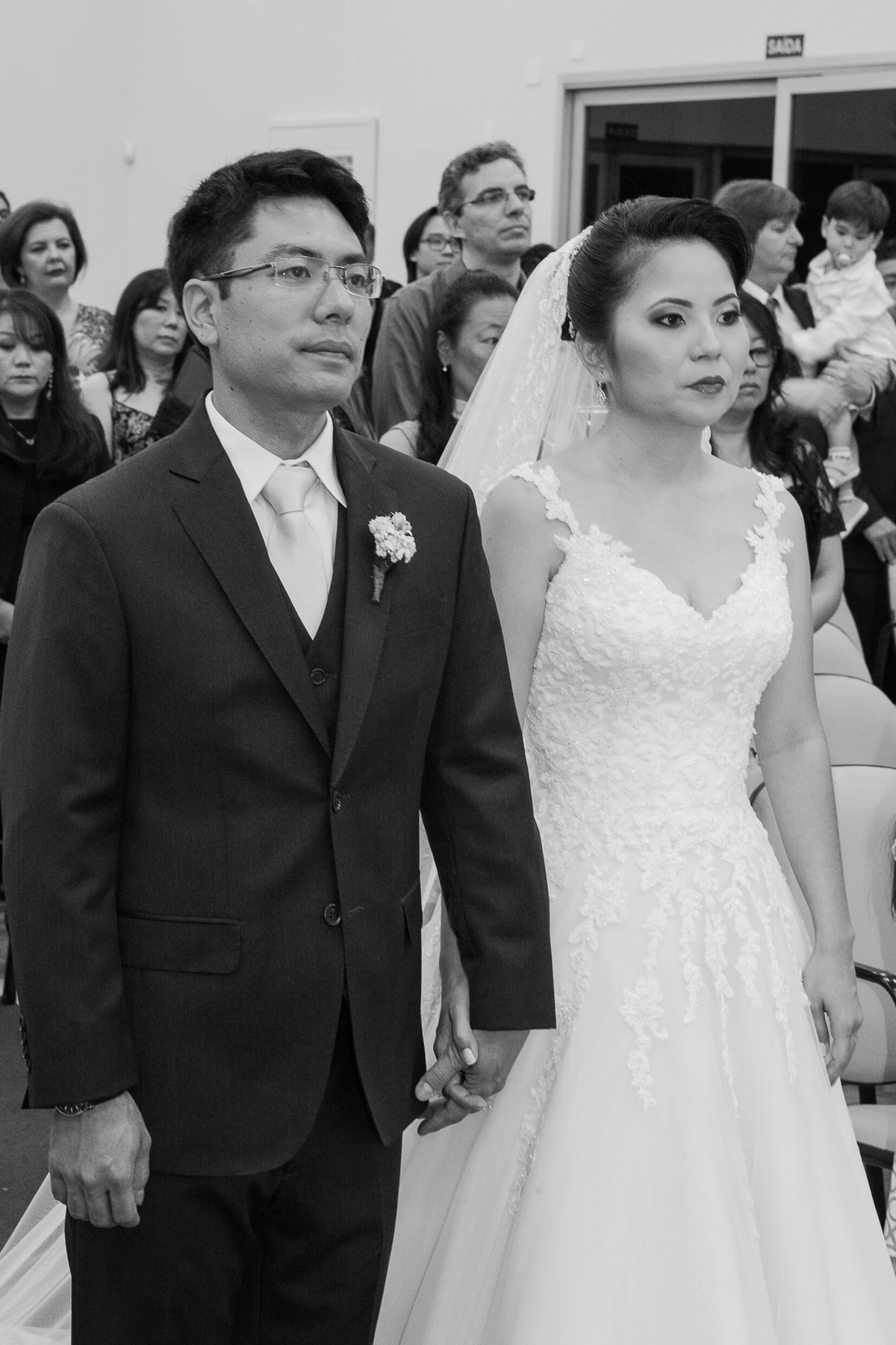 fotografo de casamento em campinas na igreja messianica de campinas com recepção no Angelinos Buffer