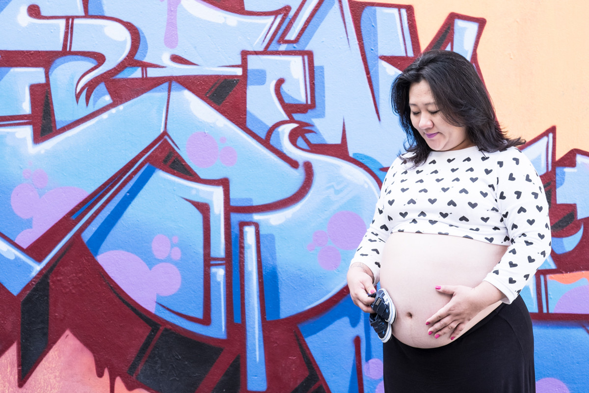 gestação fotografia beco do batman becodobatman davimartins davi martins equipe dois ponto nove doispontonove pato miroca patomiroca