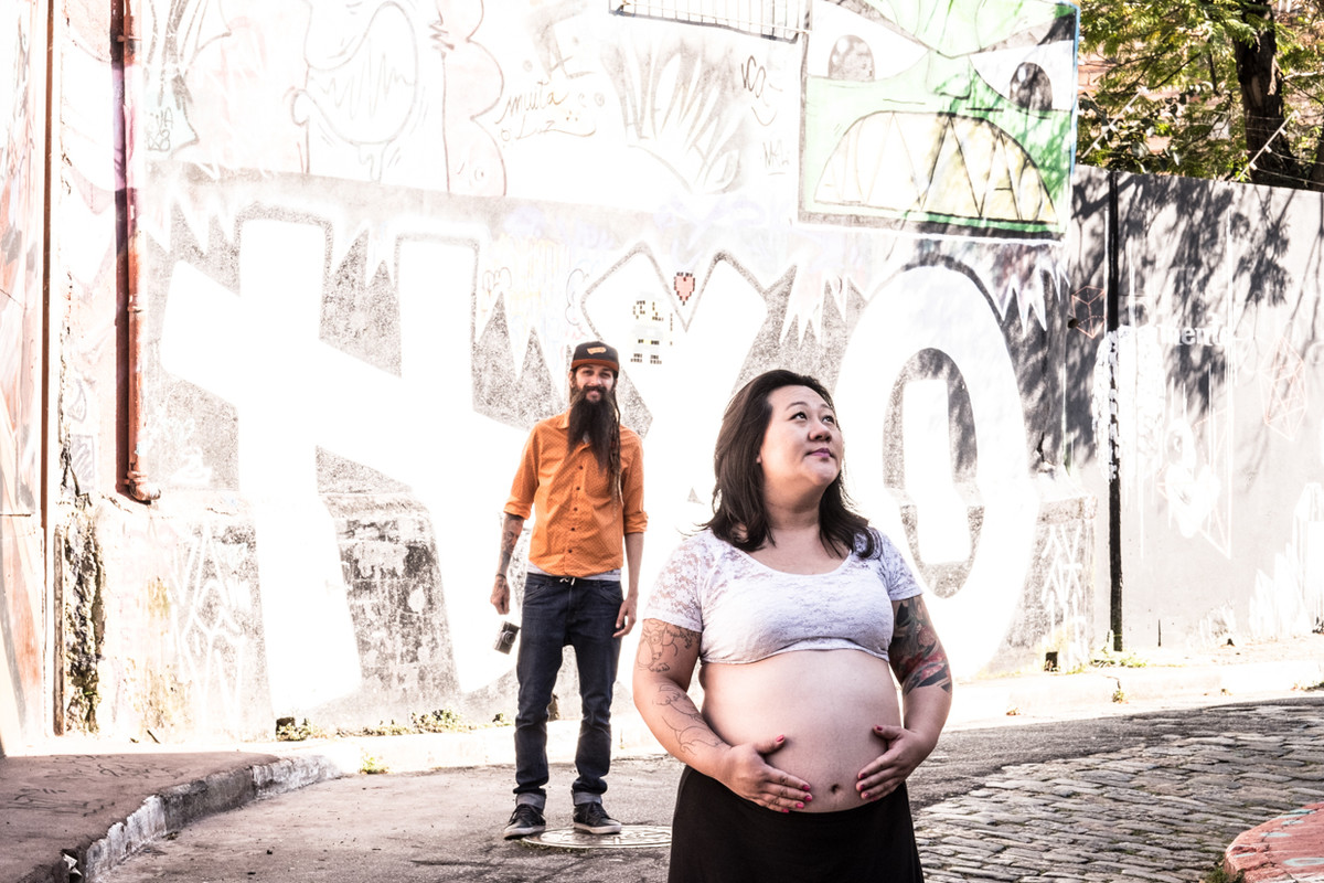 gestação fotografia beco do batman becodobatman davimartins davi martins equipe dois ponto nove doispontonove pato miroca patomiroca