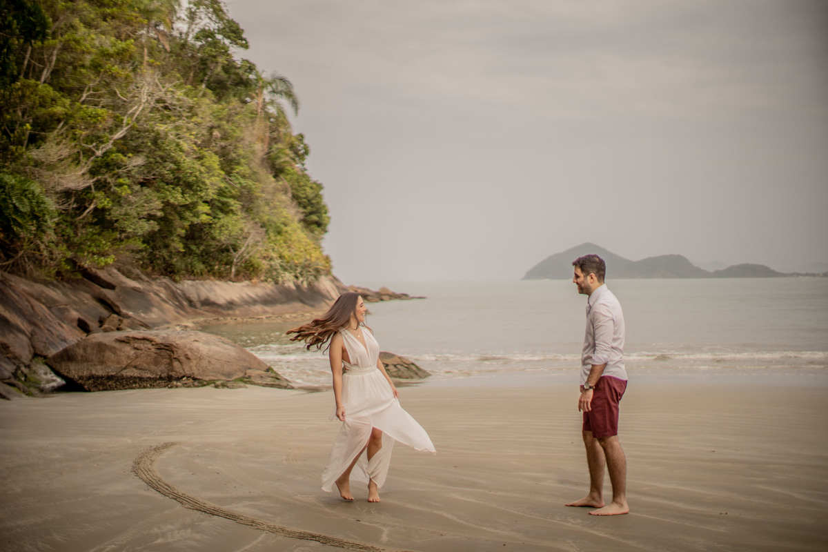 Ensaio pré wedding Rafael e Louise Davi Martins praia