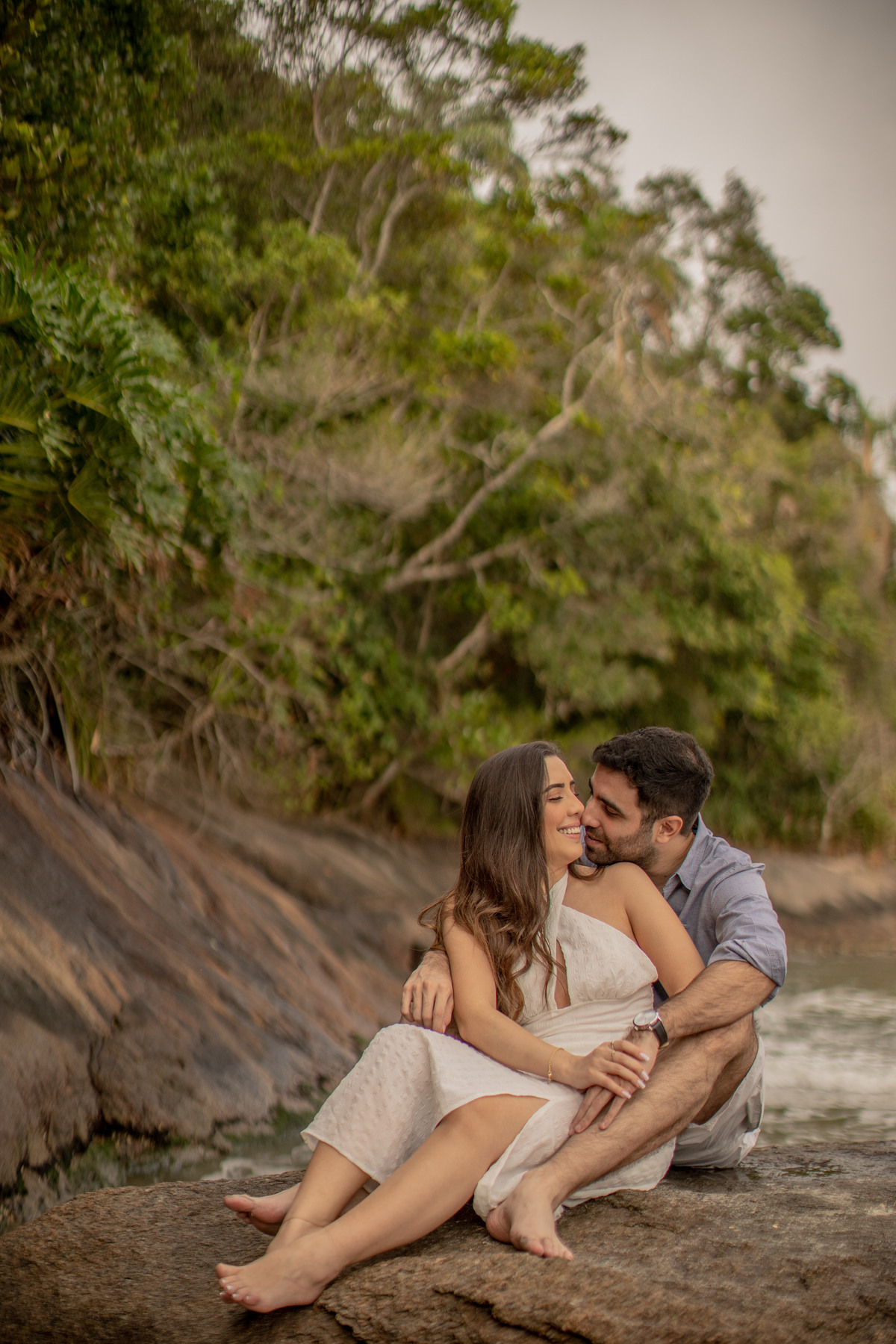 Ensaio pré wedding Rafael e Louise Davi Martins praia