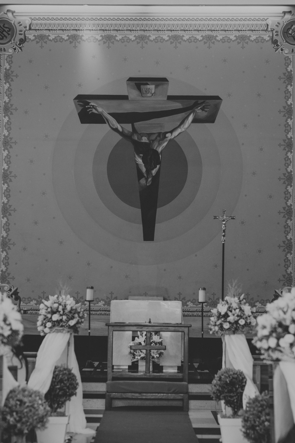 Casamento Rodrigo e Jaqueline Igreja Paróquia Santa Rita - São Paulo - SP - Buffet mediterrâneo - Guarulhos - SP