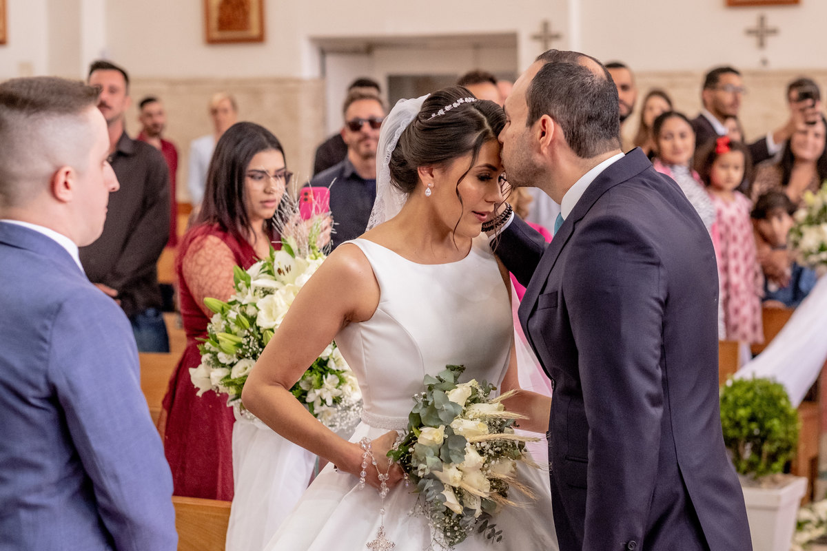 Casamento Rodrigo e Jaqueline Igreja Paróquia Santa Rita - São Paulo - SP - Buffet mediterrâneo - Guarulhos - SP