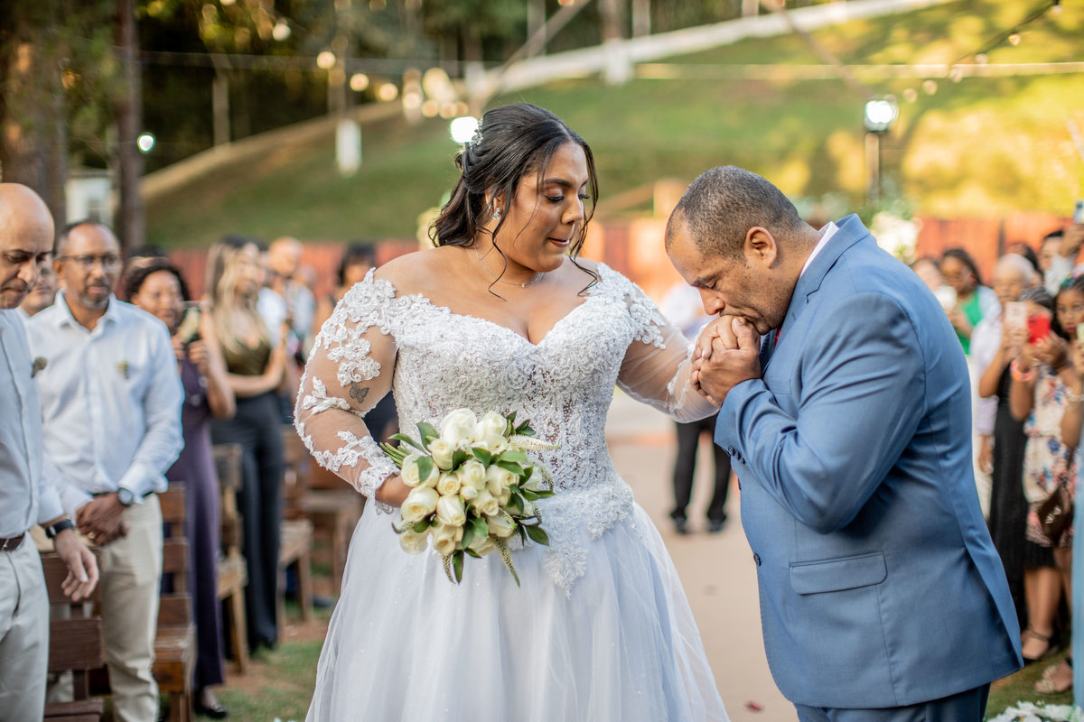 Espaço Cerejeiras - Guarulhos - SP Casamento Paulo e Milena