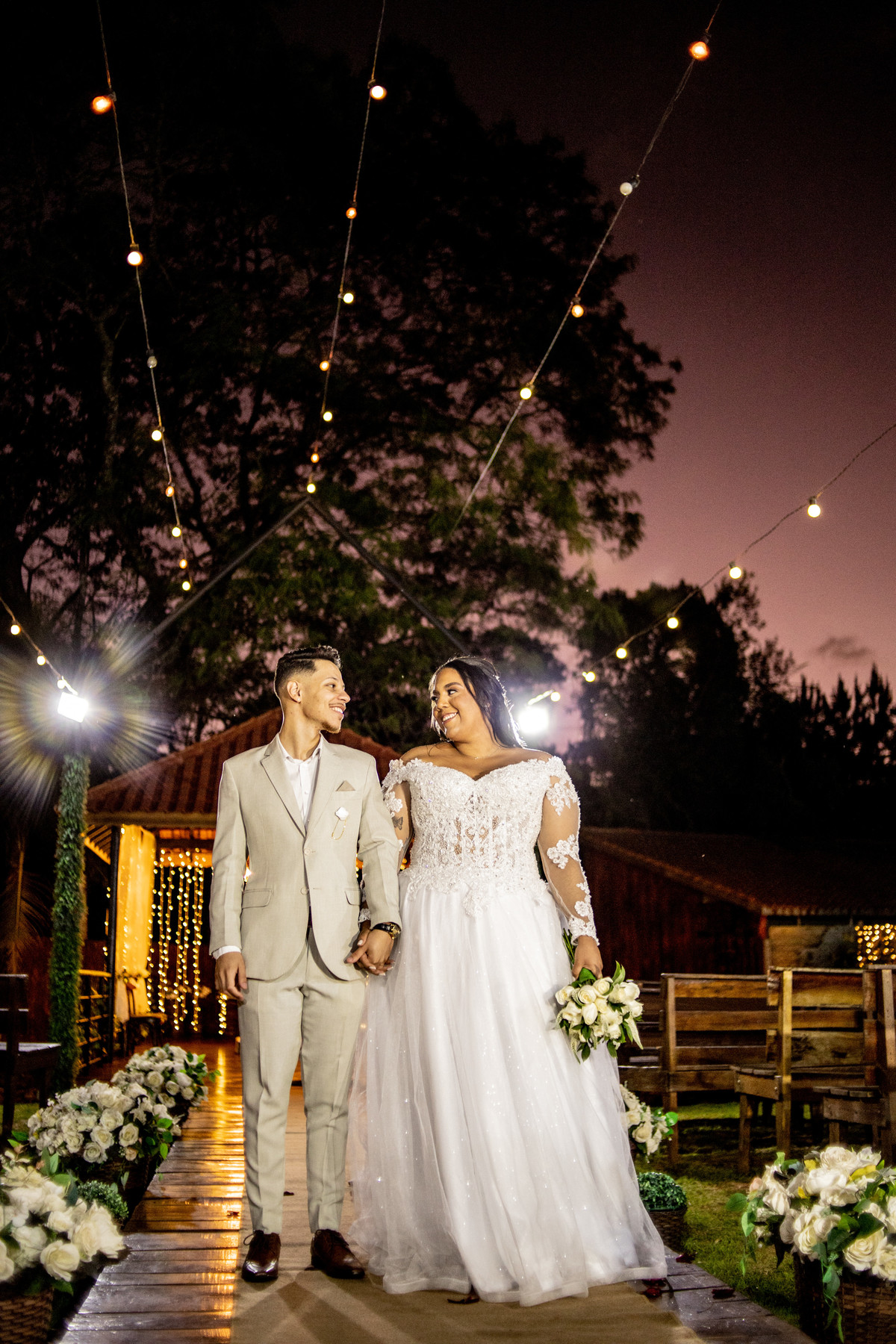 Espaço Cerejeiras - Guarulhos - SP Casamento Paulo e Milena