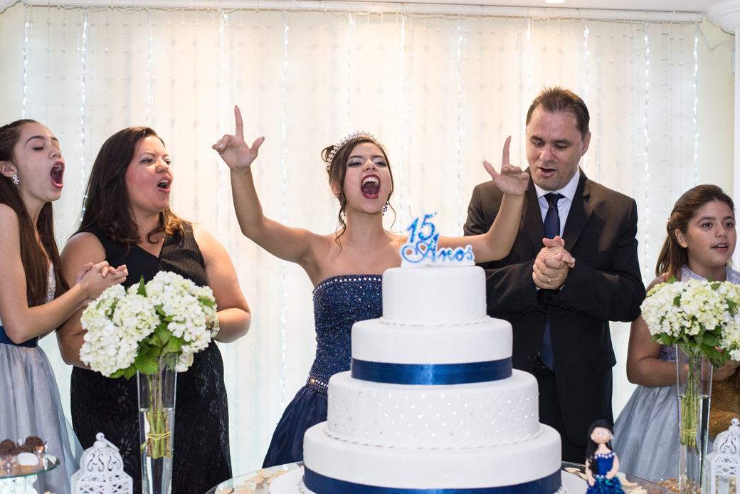 Aniversário 15 anos Debutante Sandra Buffet Kristal Fotografia