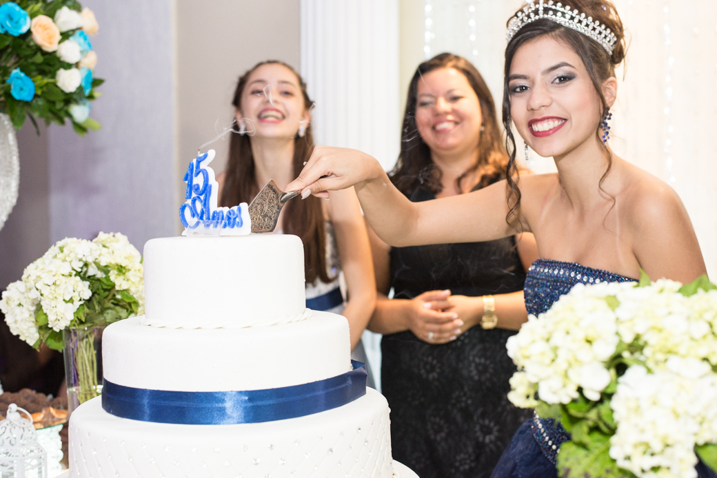 Aniversário 15 anos Debutante Sandra Buffet Kristal Fotografia